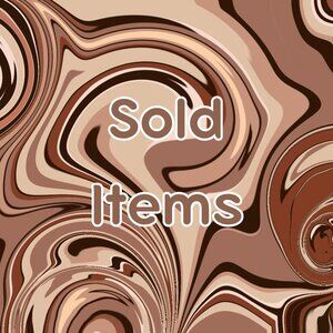Sold Items listed below